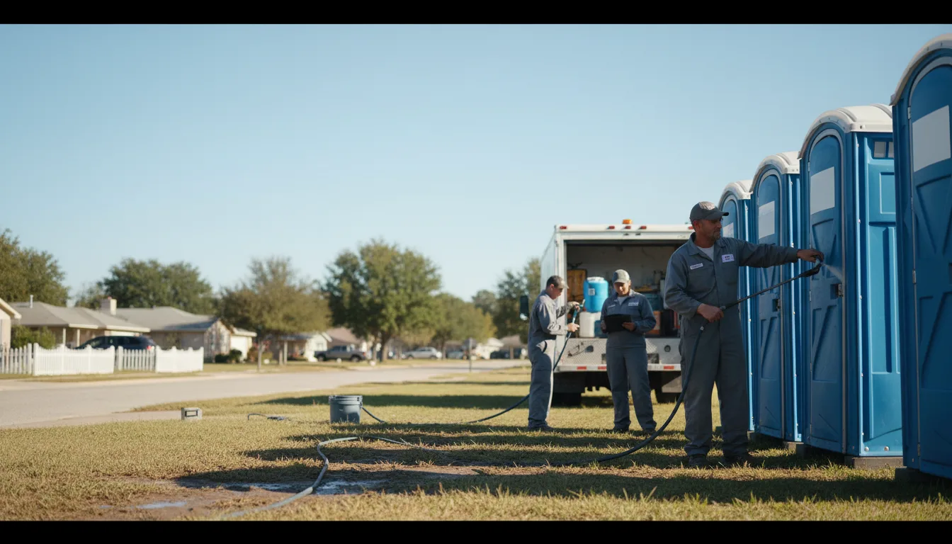Long-Term Portable Toilet Rental in Butler, GA near me